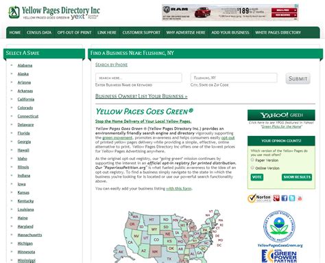 Nosso site fornece recomendações para o download de músicas que atendam aos seus hábitos diários de audição. Yellow Pages Goes Green ® (Yellow Pages Directory Inc ...