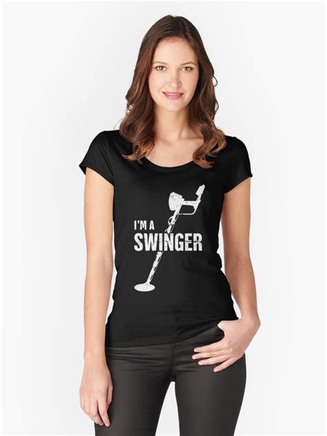 Swinger Funny Metal Detecting T Shirt By Ethandirks Redbubble