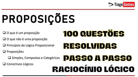 Em Lógica Uma Proposição Lógica é Uma Declaração