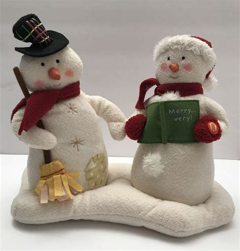 Hallmark Plush Snowman for sale | Only 3 left at -70%