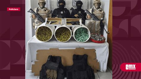 Decomisan Fesc Y Sedena Armas Y MÁs De 30 Kilos De Droga El Mexicano