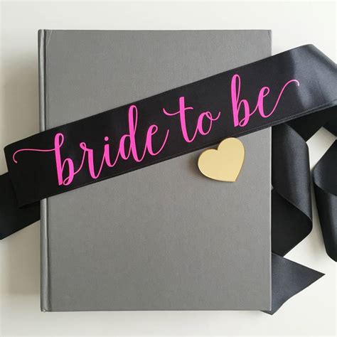 Satin Bride To Be Hen Party Sash By Team Hen