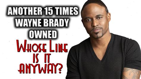 Another 15 Times Wayne Brady Owned Whose Line Is It Anyway Youtube