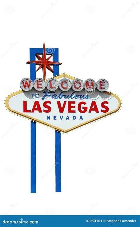 Welcome To Las Vegas Sign Stock Photography 9332120