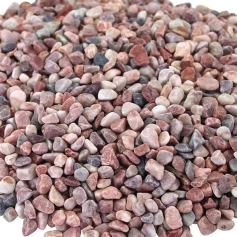 Rain Forest 30 Lb Pink Gravel In The Landscaping Rock Department At