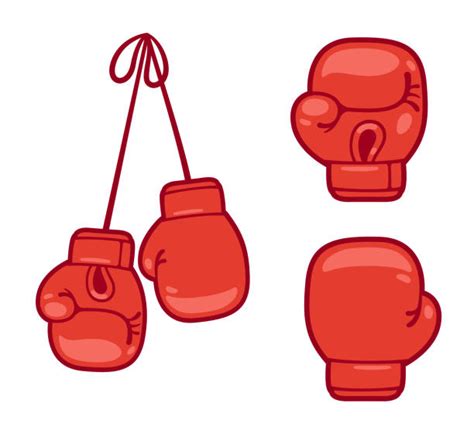 Boxing Gloves Hanging Illustrations Royalty Free Vector Graphics