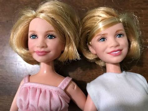 Mattel Mary Kate And Ashley Olsen Twin 10” Dolls Original Clothes Ebay