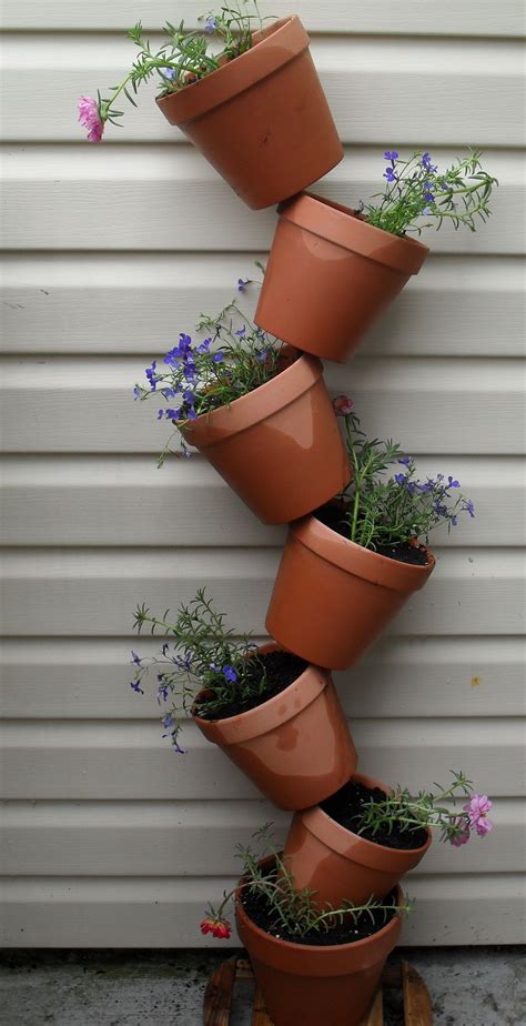 The Pots That I Did For My Balcony Garden