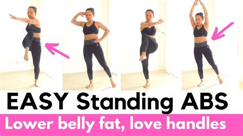 10 Minute Standing Abs Workout To Lose Belly Fat