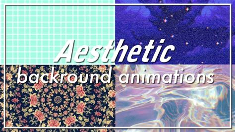 20 Aesthetic Background Animations Part 1 For Youtube Intros And Videos