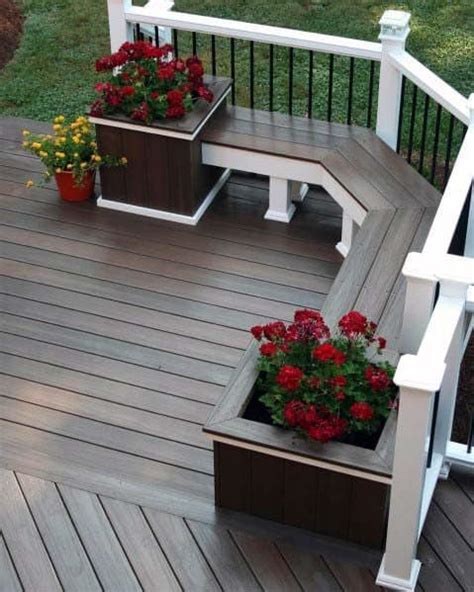56 Inspiring Deck Bench Ideas For Your Outdoor Oasis