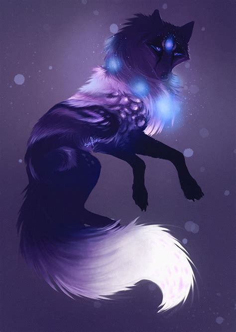 Image Result For Anime Yin Yang Wolf Mythical Creatures Art Fantasy