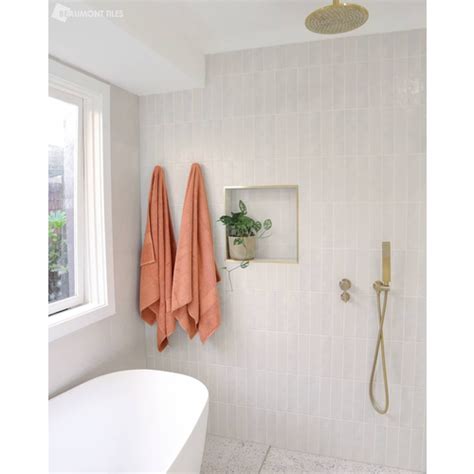 Atmosphere White Satin Structured Beaumont Tiles Beaumont Tiles
