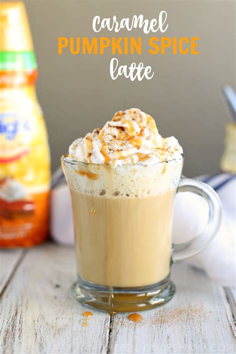 Caramel Pumpkin Spice Latte Easy Make At Home Recipe