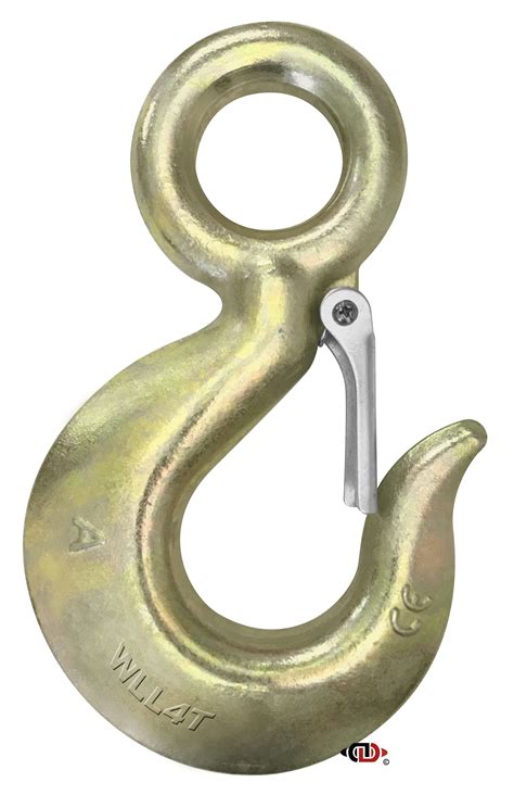 Lifting Hook T Swivel Hook With Safety Catch Crane Hook Material Handling Business Office