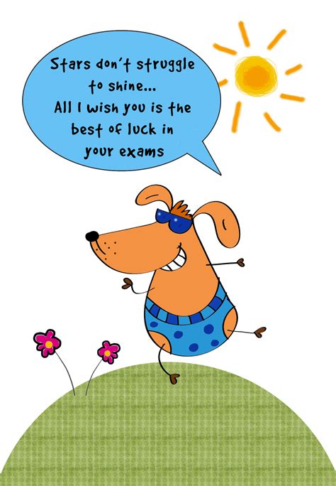 Yet, it isn't the only component of achievement. Best of Luck in Your Exams - Free Good Luck Card ...