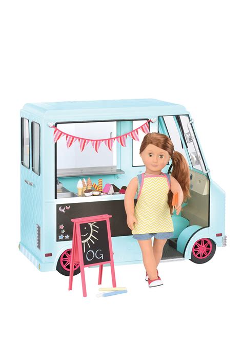 Our Generation Ice Cream Truck Sweet Stop Oyuncak Seti Çok Renkli