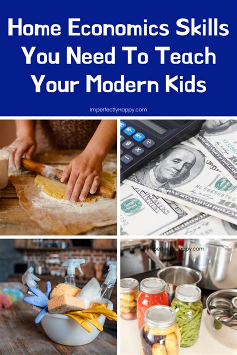 Home Economic Skills To Teach Your Kids The Imperfectly Happy Home