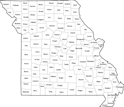 Mo County Map Emeiprofamariagivalda