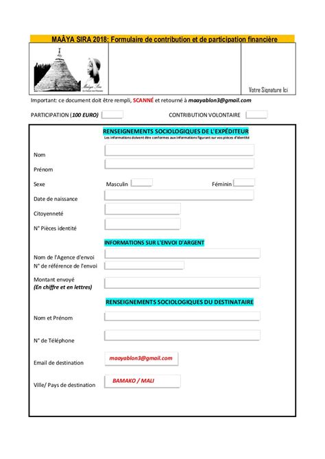 Un formulaire de localisation plf en ligne au plus tard la veille de leur arrivée en grèce ; Formulaire de CONTRIBUTION MAÄYA SIRA2018 par HP - Fichier PDF