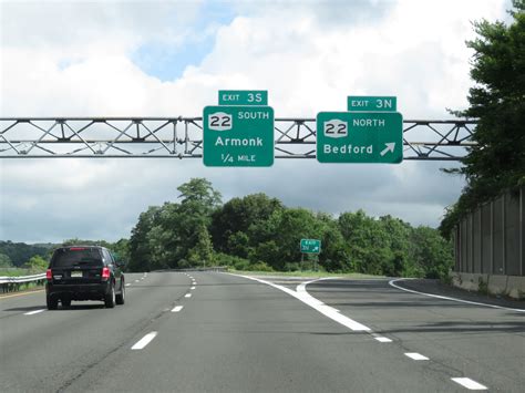 New York Interstate 684 Northbound Cross Country Roads