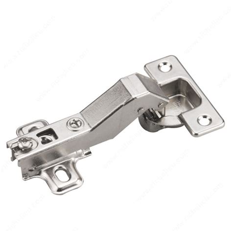 These hinges resemble traditional style cabinet hinges with two leaves connected. Screw-On Euro Hinges - Richelieu Hardware