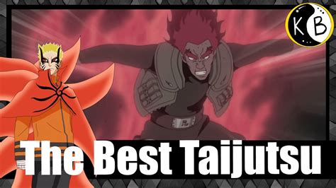 Who Has The Best Taijutsu In Naruto Youtube
