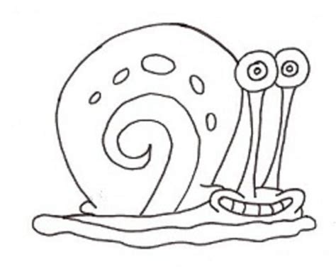 Gary Spongebob Coloring Pages
