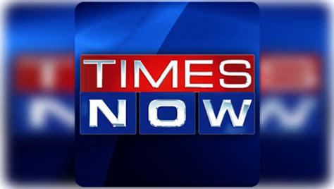 Times Now Emerges No 1 English News Channel During Election Week