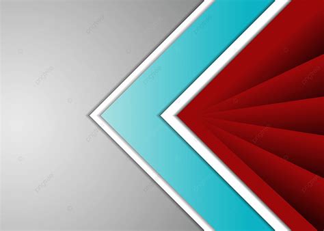 Blue Red Stereo Gradient Background Blue Red Stereoscopic Background