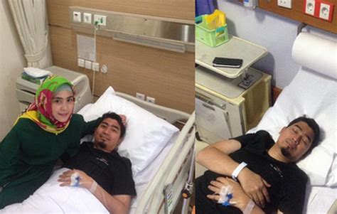 Terbaring Di Rumah Sakit Ustaz Solmed Minta Didoakan Okezone Celebrity