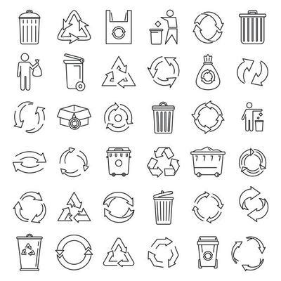 Reciclar Vectores Iconos Gráficos y Fondos para Descargar Gratis