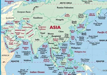 Karakteristik Benua Asia Lengkap Beserta Fakta Dan Ciri Cirinya