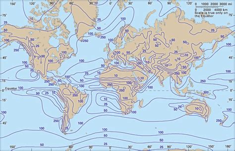 Climate World Precipitation Distribution Meteorology Britannica