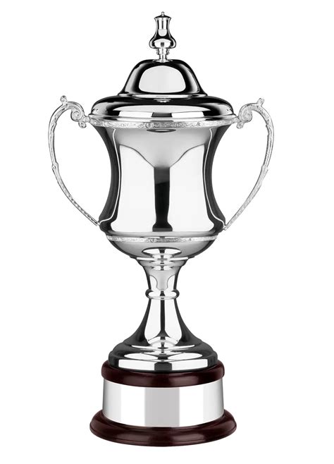 Silver Plated Tenby Trophy With Lid Silvertrophy