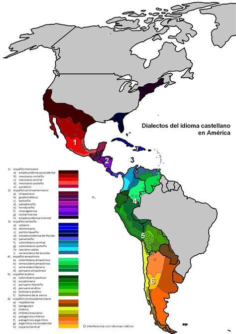 el español y sus grupos dialectales en el mundo artofit