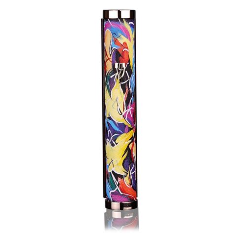 Case For Mezuzah Jerusalem The Transparent Hebrew Letters Is Made Of