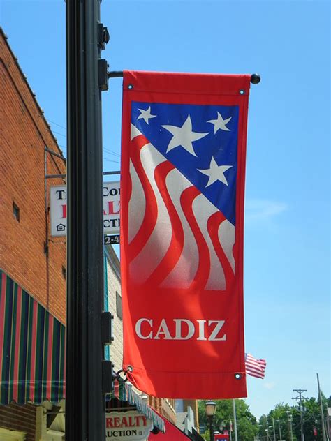 Downtown Cadiz Banner Cadiz Kentucky By J Stephen Conn Flickr
