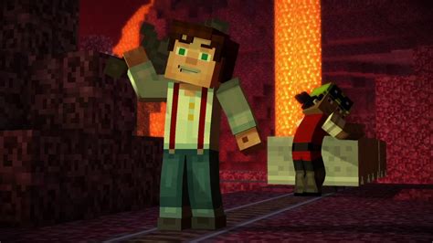 Minecraft Story Mode Going To Redstonia Youtube