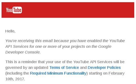 Dont Stress About The Updated Youtube Api Terms Of Service Tubepress