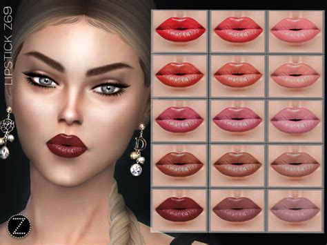 Lipstick Z69 By Zenx At Tsr Sims 4 Updates