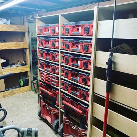 Shop Van Trailer Tool System Racking Milwaukee Packout Etsy In 2021