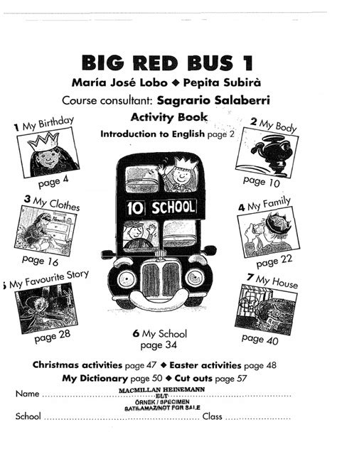 Big Red Bus Activity Book Leve Pdf