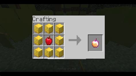 How To Craft An Enchanted Golden Apple 1164 Youtube