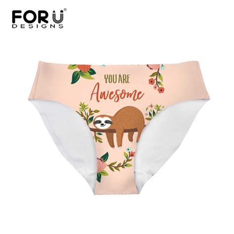 Forudesigns Hot Sale Sloth Style Women Underwear Sexy Ladies Seamless