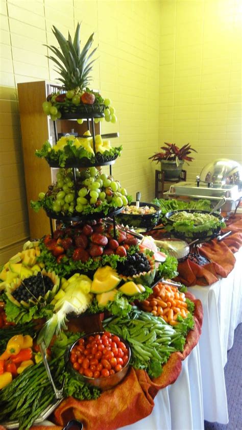 Fruit Buffet Veggie Display Buffet Display