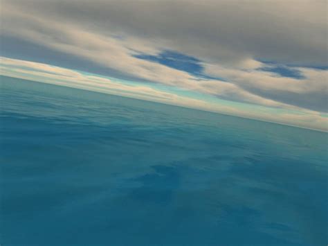 Fantastic Ocean 3d Screensaver Enjoy A Peaceful Flight Over The Ocean