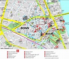 Bonn sightseeing map - Ontheworldmap.com