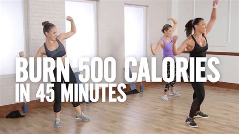 Burn 500 Calories In 45 Minutes With This Cardio And Sculpting Workout