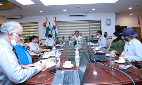 Prahlad Singh Patel Holds Review Meeting With Nodal Institutions Of